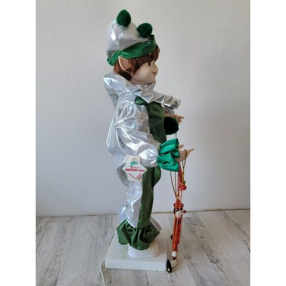 Telco marionette clown elf puppet animated motionette Xmas - Picture 12 of 15